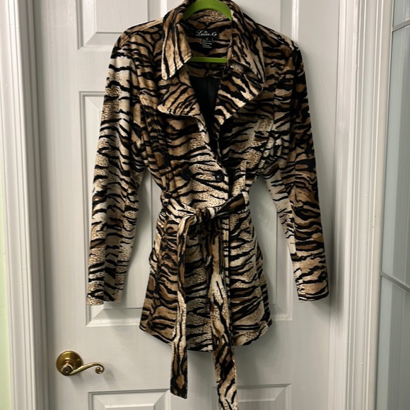 Vintage Zebra Print Jacket - Picture 1 of 9